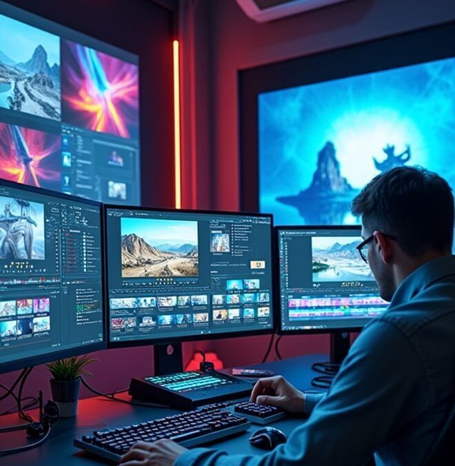 Video Editing &<BR> Creation